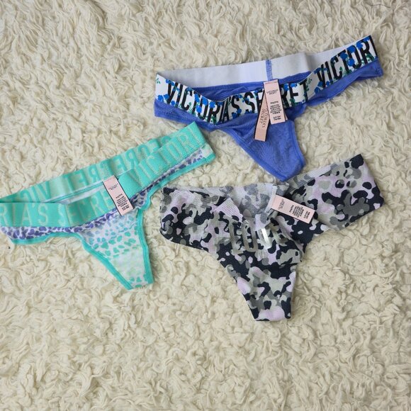 New Victoria's Secret Colorful Thongs - Picture 6 of 15